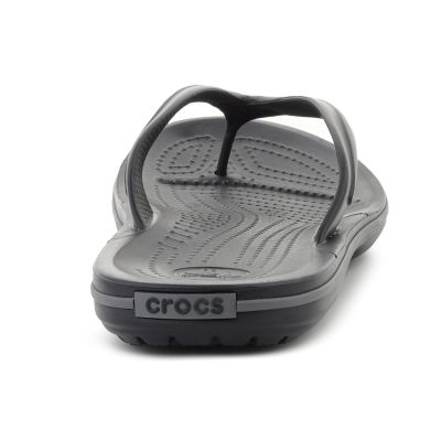 5. CROCS CROCBAND FLIP BLACK/SLATE GRAY 11033-0DD