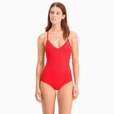 4. Puma Swim V-Neck W 935086 02 swimsuit