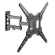 4. MACLEAN TV OR MONITOR MOUNT, UNIVERSAL, MAX VESA 400X400, 23-55", 30KG, BLACK MC-701N