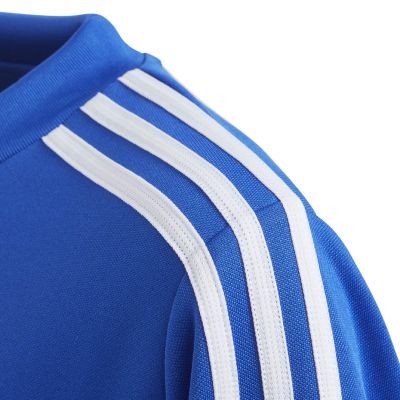 9. adidas Tiro 19 Training Top blue JR football sweatshirt DT5279