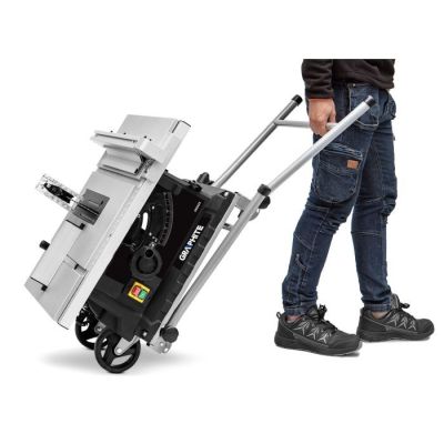 5. Graphite 59G823 Wood Saw Stand Black, Gray 4 x Legs