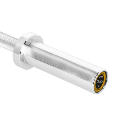 4. GOP050 (+COLLARS) 5 KG 50 CM HMS SHORT OLYMPIC BARBELL