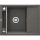 Magnetic granite sink, 1-bowl, with drainer, ZRM T11A 5908212095058