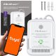 7. QOLTEC NATURAL GAS AND CARBON MONOXIDE LEAK SENSOR | TUYA | WI-FI | 85DB ALARM | LED