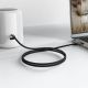 6. Acefast J11 USB-C to 3.5mm mini jack cable 1m - black