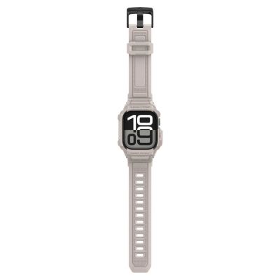 9. Spigen Rugged Armor Pro V2 Apple Watch Strap (46mm) - Beige