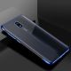 2. Clear Color Case Gel TPU Electroplating frame Cover for Xiaomi Redmi 8A blue