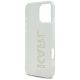 7. Karl Lagerfeld IML Rhinestones Logo iPhone 16 Pro Case - Clear