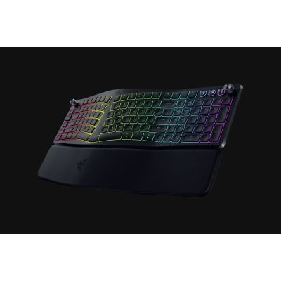 6. Razer Pro Type Ergo Keyboard Universal USB + RF Wireless + Bluetooth QWERTY US English Black