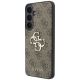 2. Guess Leather 4G Metal Logo Case for Samsung Galaxy S26 FE - Brown