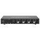 2. Techly IDATA DP-KVM4 KVM Switch Rack-Mountable Black