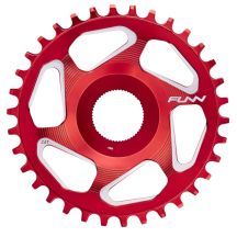 FUNN SOLO ES red 38T chainring
