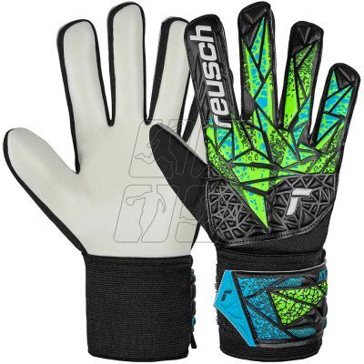 5. Reusch Attrakt Starter Solid Jr goalkeeper gloves 5472514 7410