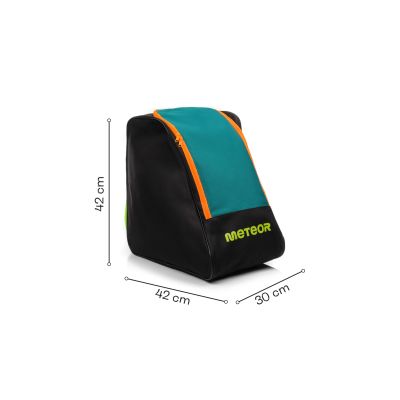 10. Meteor Croma Ski Boot Bag Green/Black