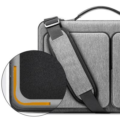 3. Laptop Bag 13-14 Tech-Protect Defender Bag - Gray