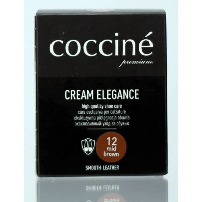13. CREAM ELEGANCE Coccine Medium Brown Shoe Care Cream