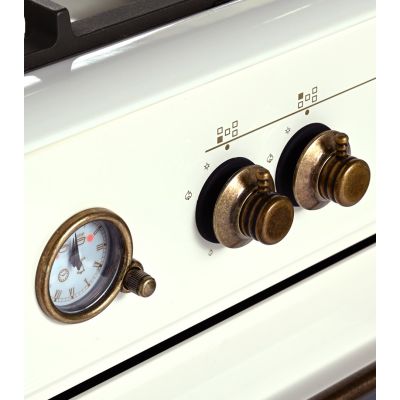 5. Ravanson Retro KWGE–90ARC gas-electric cooker (cream)