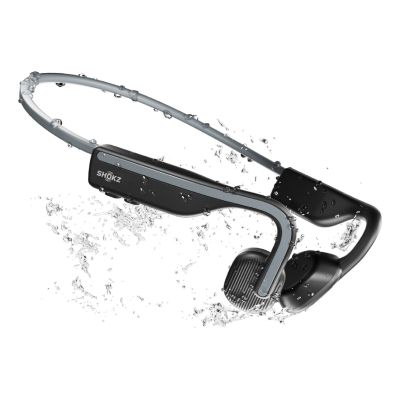13. Shokz OpenMove USB-C Wireless Bone Conduction Headphones Gray