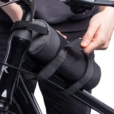 11. Wozinsky WBB37GRB bicycle bag with thermal insulation - gray