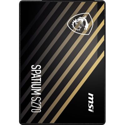 4. MSI SPATIUM S270 SATA 2.5" 480GB SSD