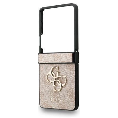 6. Guess Big 4G Logo Classic Logo Case for Samsung Galaxy Z Flip 7 - Pink