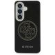 3. Guess Perforated Logo MagSafe Case for Samsung Galaxy S26 – Black