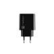 NATEC RIBERA USB-A + USB-C 20W POWER DELIVERY CHARGER BLACK NUC-2062