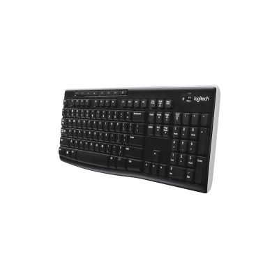 2. Logitech K270 Keyboard (Wireless Black USB) US
