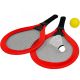 SET OF 2 RACKETS, SHUTTLE, BALL FOR TENNIS AND BADMINTON ENERO TOYS