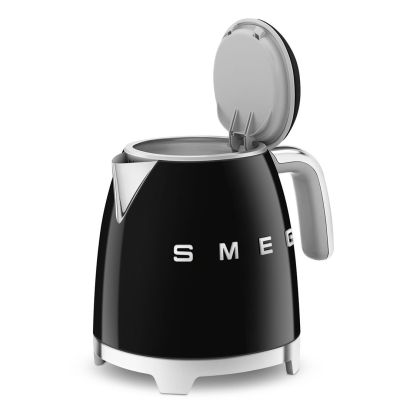 8. SMEG mini kettle 0.8L black Schwarz (KLF05BLEU)