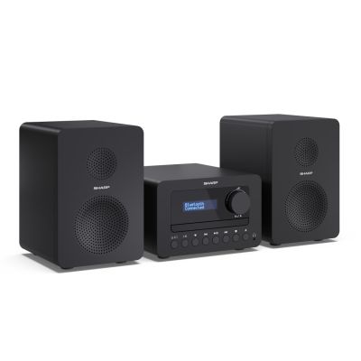 Sharp TOKYO DAB+ HI-FI Micro System 40W Black Home Audio Micro System