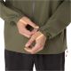4. Asics FujiTrail Elite Waterproof Jacket 2011D265-301 Green L