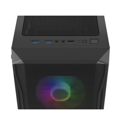 33. FURY COMPUTER CASE FURY SHOBO SH4F RGB MIDI WITH WINDOW BLACK