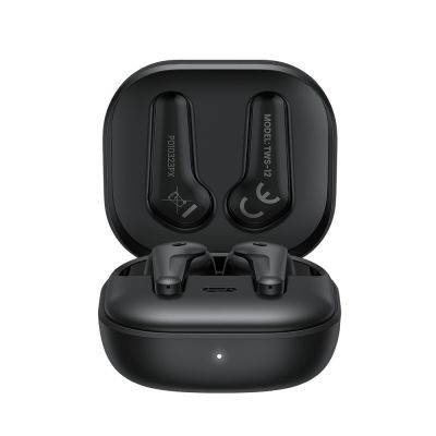 9. SAVIO WIRELESS BLUETOOTH 5.3 HEADPHONES WITH MICROPHONE, ANC, ENC, QC TWS-12