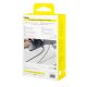 3. Baseus Tungsten Gold 100W USB-C Cable Set - USB-C 1m 2m 3m - Black