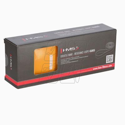 10. Exercise rubber HMS ORANGE GU05 101x4.5x2080 mm