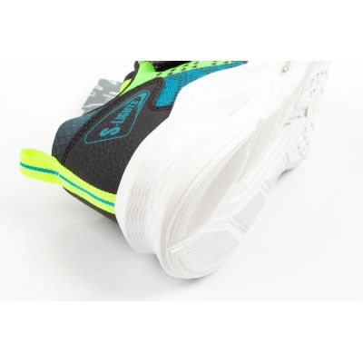 6. Skechers Meteor-Lights LED Children's Sports Shoes for Boys with Velcro