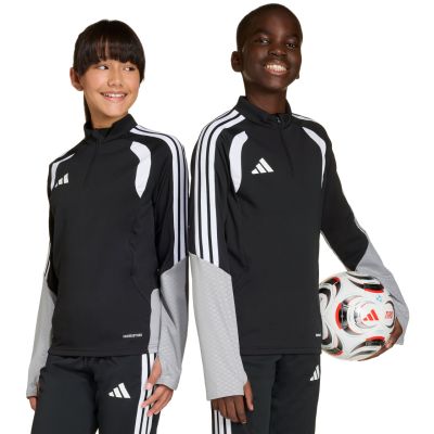 9. adidas Tiro 26 Competition Training Top for Kids, Black and Gray KA7572