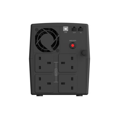 2. Conceptronic UPS 1200VA/720W/4xUK/HID USB/RJ45in/Out/AVR sw