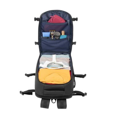 14. Rivacase Tegel 8465 Backpack Hiking Backpack Black Polyester