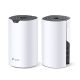 3. TP-LINK | AC1900 Whole Home Wi-Fi System | Deco S7 (2-pack) | 802.11ac | 10/100/1000 Mbps | Ethernet LAN (RJ-45) ports: 1 | Mesh support: Yes | MU-MiMO: Yes | No mobile broadband | Antenna type: Internal