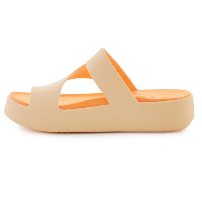 9. Crocs Getaway Platform Toe Loop W 210834-78Z Flip-Flops