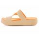 9. Crocs Getaway Platform Toe Loop Flip-Flops W 210834-78Z