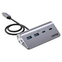 UNITEK ALUMINUM HUB USB-A/C 2X USBA 2X USBC 5GBP