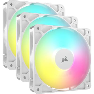 Corsair RS120 ARGB Computer Case Fan 12cm White 3 pcs.