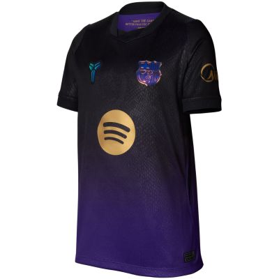 2. Nike FC Barcelona Stadium Away 2026/27 Kids' Jersey Purple-Black II1674 505