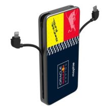 Mophie Powerstation Plus 10K Red Bull Racing Power Bank – 10000mAh power bank with integrated USB-C and Lightning cables (1x USB-C port)