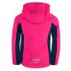 2. TrollKids Girls Kristiansand Jacket navy/magenta softshell pink (321-114)
