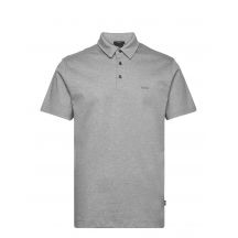 BOSS Palosh 30 Silver Slim Fit Men's Polo Shirt Gray (50471335-041)