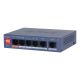 Dahua Technology CS4006-4ET2GT-60 Managed Network Switch L2 Gigabit Ethernet (10/100/1000) Supports PoE Blue